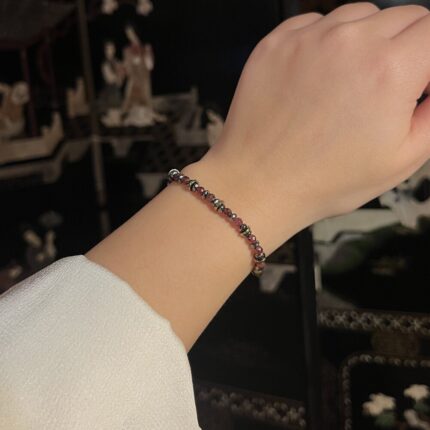 Granet (Lal) & Hematit Taşlı Bileklik