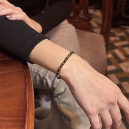 Kanada Yeşimi & Hematit Taşlı Bileklik