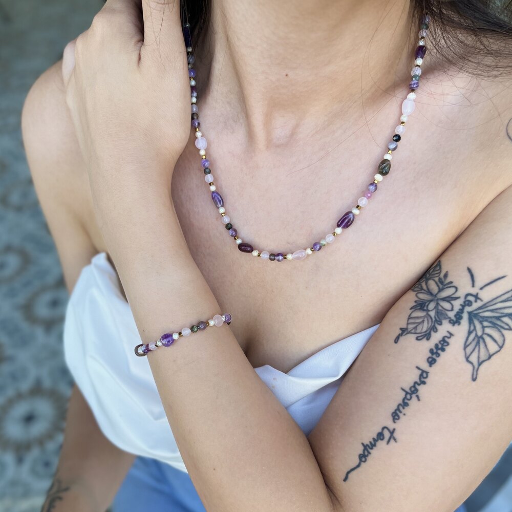 Valmira Kolye & Bileklik Set