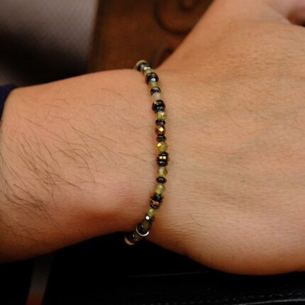 Zeberced & Hematit Taşlı Bileklik