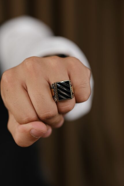 Beyler Beyi Tasarım El İşçiliği 925 Ayar Gümüş Yüzük